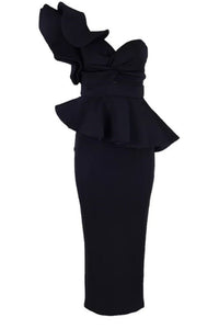 Bodycon Ruffles Elegant Evening Dress