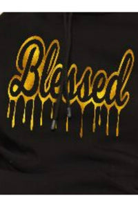 Blessed Print Hoodies