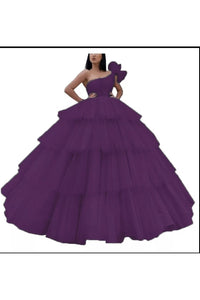 Tutu Tiered Ball Gown