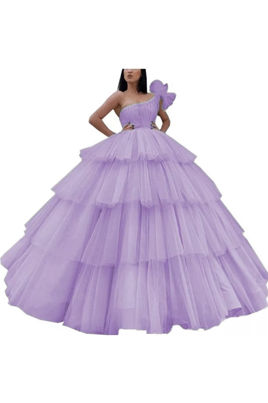 Tutu Tiered Ball Gown