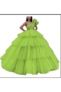 Tutu Tiered Ball Gown