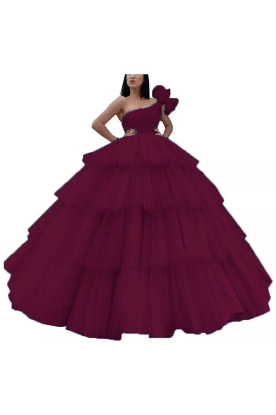 Tutu Tiered Ball Gown