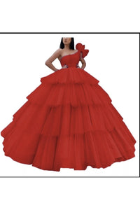 Tutu Tiered Ball Gown