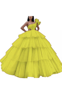 Tutu Tiered Ball Gown